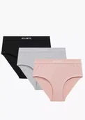 Majtki damskie - FIGI ATLANTIC 3CLP-009 JZ25 CZA/ROS/SZM - Atlantic - miniaturka - grafika 1
