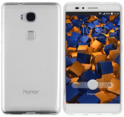 mumbi etui kompatybilne z Honor 5X Handy Case etui na telefon komórkowy, przezroczyste białe