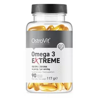 Witaminy i minerały dla sportowców - Ostrovit Omega 3 Extreme 90caps - miniaturka - grafika 1