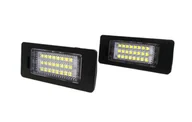 Oświetlenie samochodowe - akcesoria - BMW lampki tablicy rejestracyjnej LED 2x650lm, zestaw 2szt - miniaturka - grafika 1