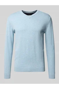 Sweter o kroju regular fit z czystej bawełny - Tom Tailor - Swetry męskie - miniaturka - grafika 1