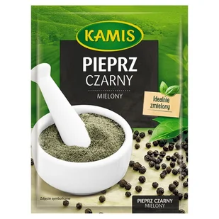 Kamis pieprz czarny mielony 16g - Pieprz - miniaturka - grafika 1