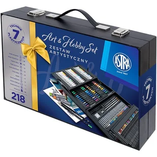 Zestaw artystyczny Art & Hobby Set w walizce 602124001 ASTRA - Przybory szkolne - miniaturka - grafika 1