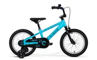 Rowery - Rower dziecięcy M-BIKE QKI, rozmiar koła 16", BLUE BLACK - miniaturka - grafika 1