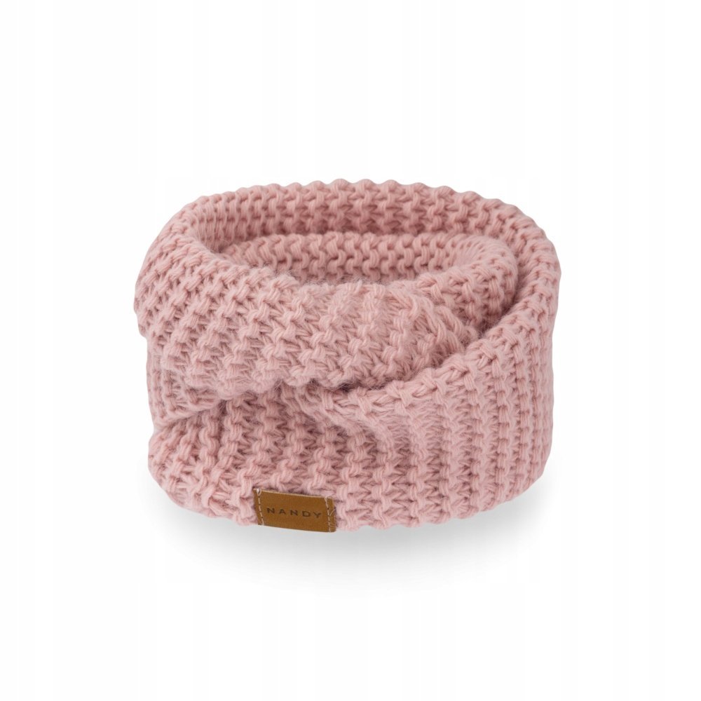 NANDY komin ciepły zimowy dziecięcy [SKU 17251-PUD-ROZ]