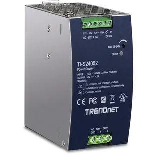 Trendnet TI-S24052 przełącznik Zasilanie - Pozostałe akcesoria sieciowe - miniaturka - grafika 1
