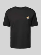 Koszulki męskie - T-shirt o luźnym kroju z okrągłym dekoltem - miniaturka - grafika 1