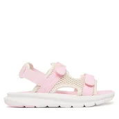 Sandały damskie - Sandały Puma Evolve Sandal PS 389147 21 Różowy - miniaturka - grafika 1