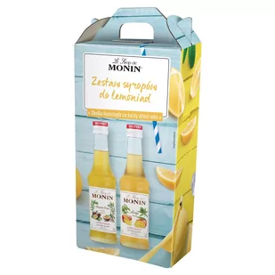 Monin - mały zestaw syropów do lemoniady 2x250ml - Syropy i koncentraty owocowe - miniaturka - grafika 1