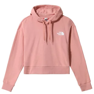 Bluza The North Face Crop HD Rose 0A5ICYHCZ1 - różowe - Bluzy sportowe damskie - miniaturka - grafika 1