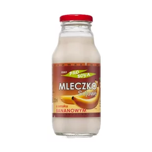 Mleczko sojowe o smaku bananowym 330 ml Pro Soya - Soki i napoje niegazowane - miniaturka - grafika 1