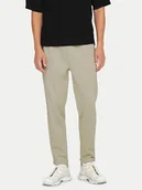 Spodnie męskie - Only & Sons Spodnie materiałowe Linus 22029924 Beżowy Tapered Fit - miniaturka - grafika 1