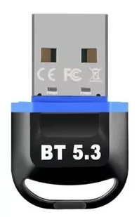 Mini Adapter Bluetooth 5.3 Usb Odbiornik Nadajnik Do Komputera Czarny - Huby USB - miniaturka - grafika 1