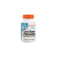 Suplementy naturalne - Doctor's Best Saw Palmetto standaryzowany ekstrakt (180 kaps.) - miniaturka - grafika 1