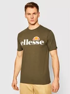Koszulki męskie - Ellesse T-Shirt Prado SHC07405 Zielony Regular Fit - miniaturka - grafika 1