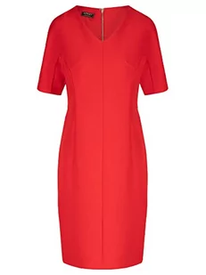 ApartFashion Damska sukienka etui, czerwona, normalna, czerwony, 42 - Etui na dokumenty i karty - miniaturka - grafika 1