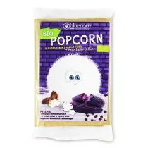 POPCROP (produkty z niebieskiej kukurydzy) POPCORN Z NIEBIESKIEJ KUKURYDZY Z MASŁEM SHEA I SOLĄ DO PRZYGOTOWANIA W MIKROFALÓWCE BIO 100 g - POPCROP BP-5904730218894 - Popcorn - miniaturka - grafika 1