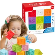 Zabawki sensoryczne - Piłeczki sensoryczne Piłki sensory do ćwiczeń  piszczki - miniaturka - grafika 1