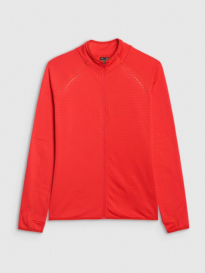 4F Bluza w kolorze czerwonym