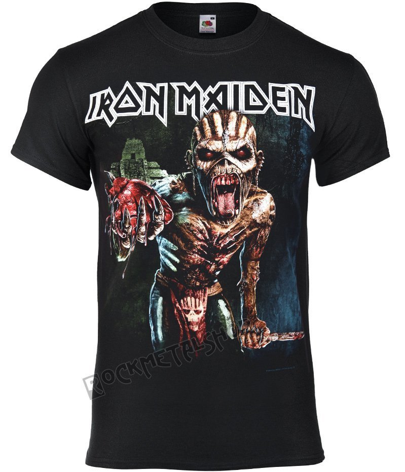 koszulka IRON MAIDEN - EURO TOUR 2016, THE BOOK OF SOULS, koncertowa-M