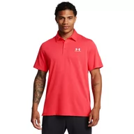 Koszulki sportowe męskie - Męska koszulka polo Under Armour UA Icon Polo - czerwona - UNDER ARMOUR - miniaturka - grafika 1