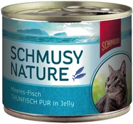 Mokra karma dla kotów - Schmusy Nature Ryba w puszkach, 24 x 185 g - Tuńczyk - miniaturka - grafika 1