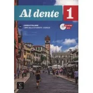 Książki do nauki języka włoskiego - Al dente 1 Corso ditaliano Podręcznik z ćwiczeniami + CD +DVD LektorKlett - miniaturka - grafika 1