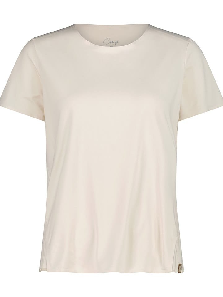 CMP Koszulka funkcyjna w kolorze beżowym