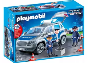 9053 PLAYMOBIL SAMOCHÓD POLICYJNY RADIOWÓZ ŚWIATŁO DŹWIĘK - Klocki - miniaturka - grafika 1