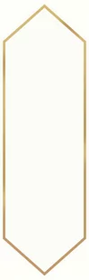 Dekor Big Arrow Gold Glossy 12,8X39,8 Cersanit - Płytki ceramiczne - miniaturka - grafika 1