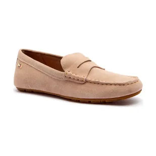 Tommy Hilfiger Skórzane mokasyny - Mokasyny damskie - miniaturka - grafika 1