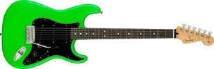 Fender Limited Edition Player Stratocaster Ebony Fingerboard Neon Green - Gitary elektryczne - miniaturka - grafika 1