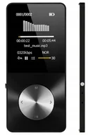 Odtwarzacze MP3 - Odtwarzacz MP4 T1 8GB głośnik microSD MP3 czarny - miniaturka - grafika 1