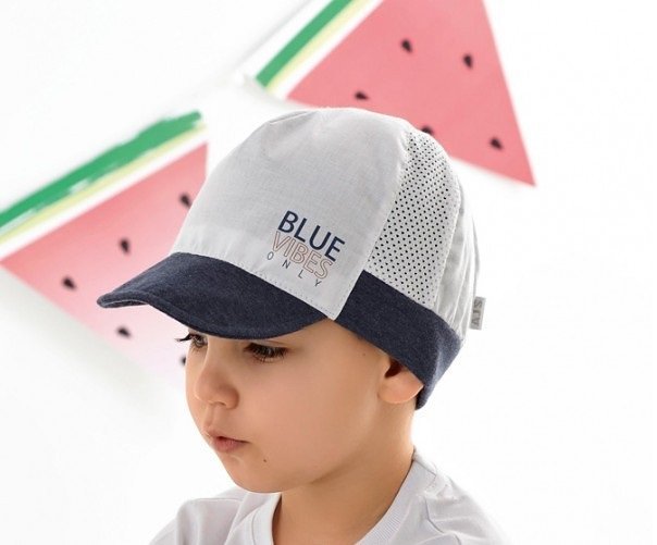 Czapka z daszkiem AJS 44-339 granat 50