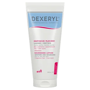 Dexeryl, odżywcze mleczko do ciała, 200 ml - Balsamy i kremy do ciała - miniaturka - grafika 1