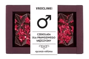 Czekolada gorzka z żurawiną - Dzień Mężczyzn Vroclinki - Czekolada - miniaturka - grafika 1