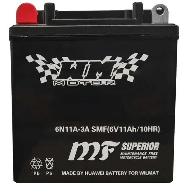 Akumulator 6v 11ah 6n11a Żel Simson Mz Etz Jawa