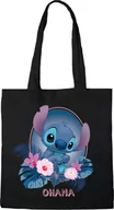 Torebki damskie - Disney TOTE BAG STITCH", REFERENCJA : BWDLILOBB002, CZARNY, 38 X 40 CM - miniaturka - grafika 1
