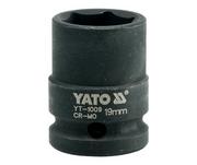 Nasadki do elektronarzędzi - Yato nasadka udarowa 1/2 19 mm YT-1009 - miniaturka - grafika 1