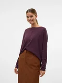 Swetry damskie - Vila Sweter w kolorze fioletowym - miniaturka - grafika 1