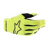 Rękawice motocyklowe - Rękawice Cross Dziecięce Alpinestars Radar Żółty Fluorescencyjny/CzarnyXXS - miniaturka - grafika 1