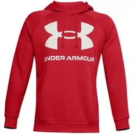 Bluzy sportowe męskie - Bluza męska Under Armour Rival Fleece Big Logo HD - miniaturka - grafika 1