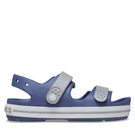 Buty dla chłopców - Sandały Crocs Crocband Cruiser Sandal T Kids 209424 Szary - miniaturka - grafika 1