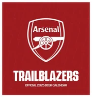 Kalendarze - Biurkowy kalendarz 2025 Arsenal FC na spirali - miniaturka - grafika 1
