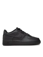 Buty dla dziewczynek - Nike Sneakersy Air Force 1 Le (GS) DH2920 001 Czarny - miniaturka - grafika 1