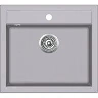 Zlewozmywaki - Aquasanita Quadro SQQ100-221W Light Grey SQQ100-221W - miniaturka - grafika 1
