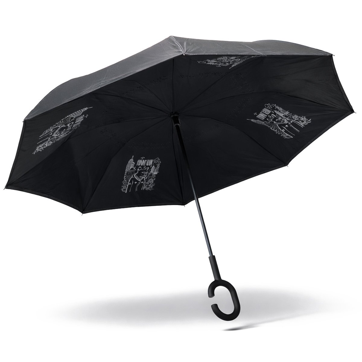 DUŻY PARASOL PRZEZROCZYSTY SKŁADANY AUTOMAT PARASOLKA DAMSKI MĘSKI