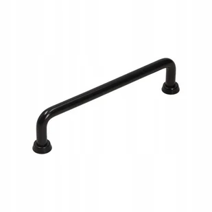 Uchwyt meblowy Gamet 128mm US18 Czarny Mat - Meble modułowe i akcesoria - miniaturka - grafika 1