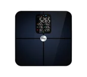 Wagi łazienkowe - Webber Bonita SBS-1321B Czarny - miniaturka - grafika 1