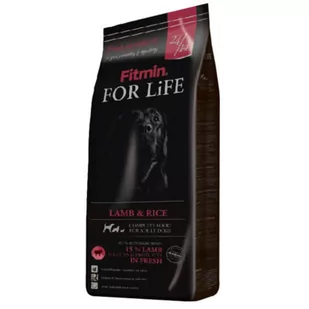 Fitmin For Life Adult Lamb&Rice 3 kg - Sucha karma dla psów - miniaturka - grafika 2
